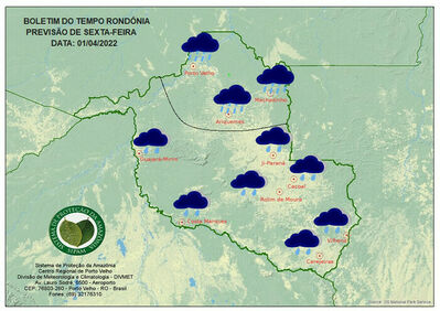 Sipam prevê dia mais frio do ano em Rondônia nesta sexta-feira