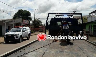CAVALO DE AÇO: Ação da PM resulta em apreensão de adolescente com moto roubada