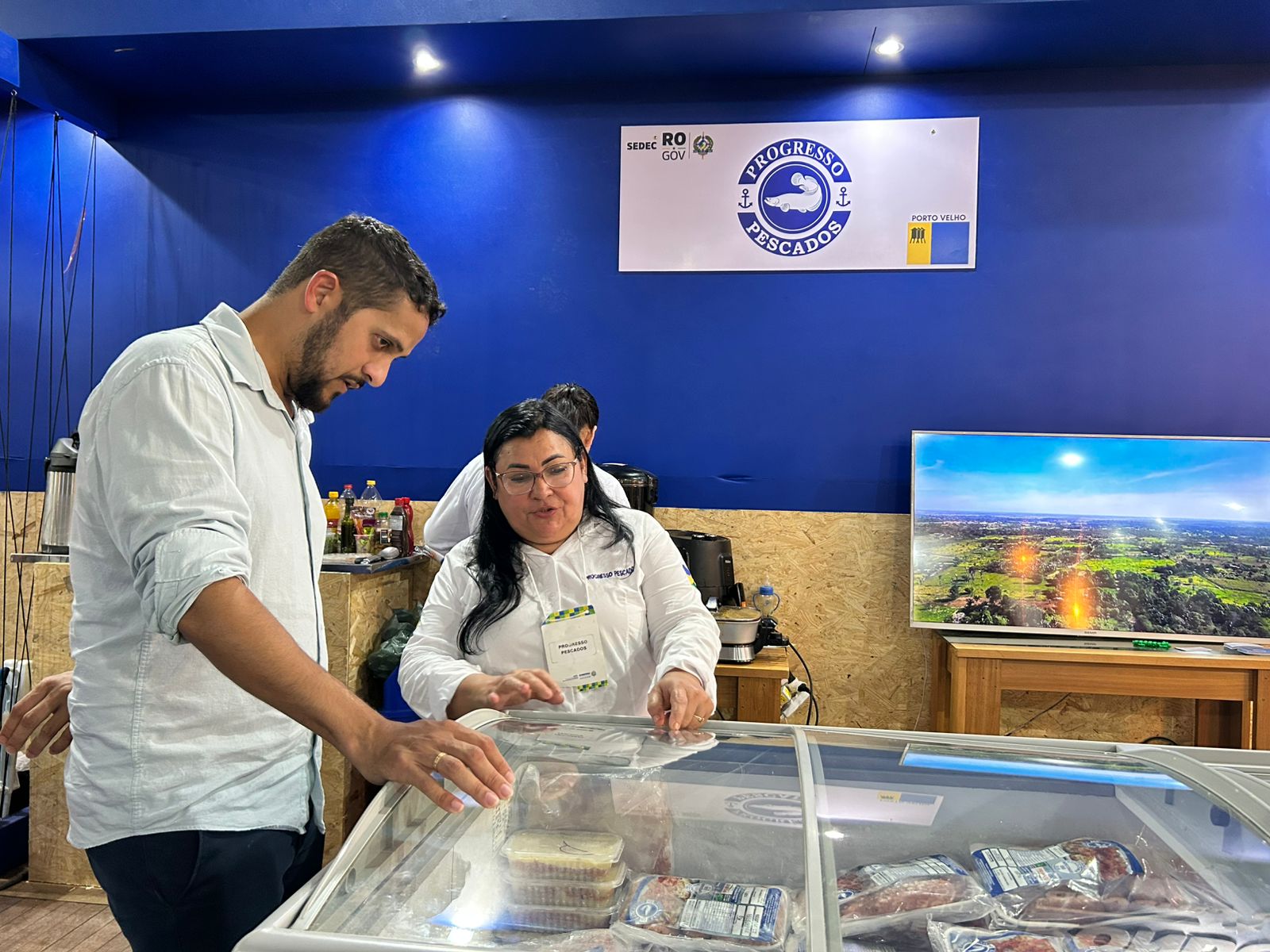 Agroindústria Progresso Pescado, sob comando da empreendedora Nara Regina