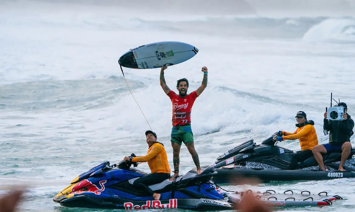 Andrew Shield/World Surf League/Direitos Reservados Filipe Toledo, gold coast, surfe