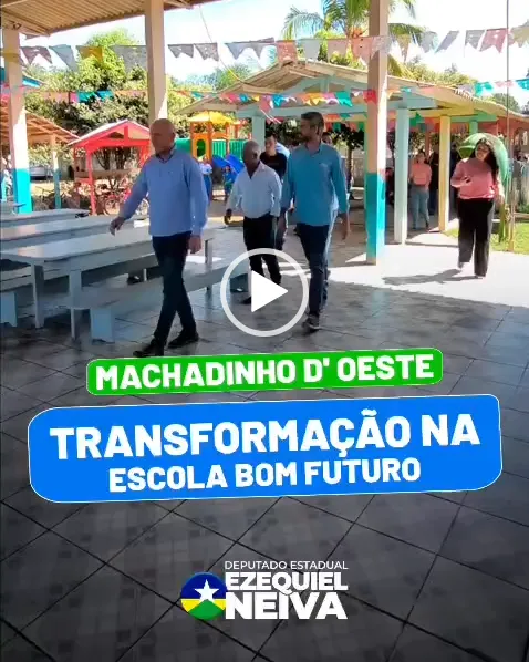 🎒🏫 Escola Bom Futuro passar por transformação!
