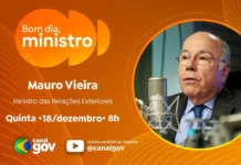 Mauro Vieira destaca protagonismo internacional do Brasil no Bom Dia, Ministro desta quinta (18)