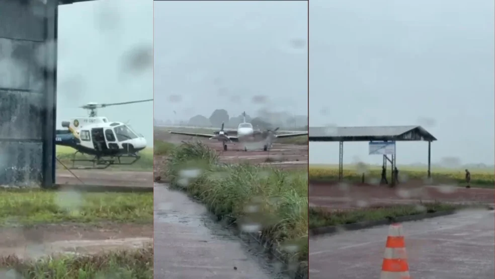 Homem foi preso suspeito de transportar 500 quilos de cocaína — Foto: Reprodução