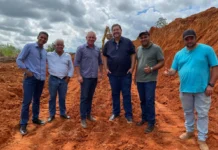 Deputado Ezequiel Neiva acompanha obras de rebaixamento de morros em Machadinho D’Oeste