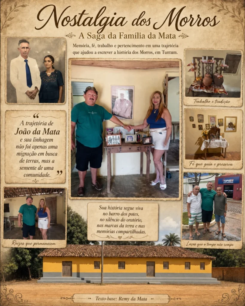 Capa da reportagem - Família da Mata