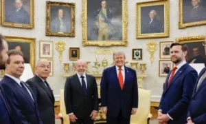 Trump diz que encontro com Lula foi ‘muito bom’; brasileiro fala em ‘reunião produtiva’