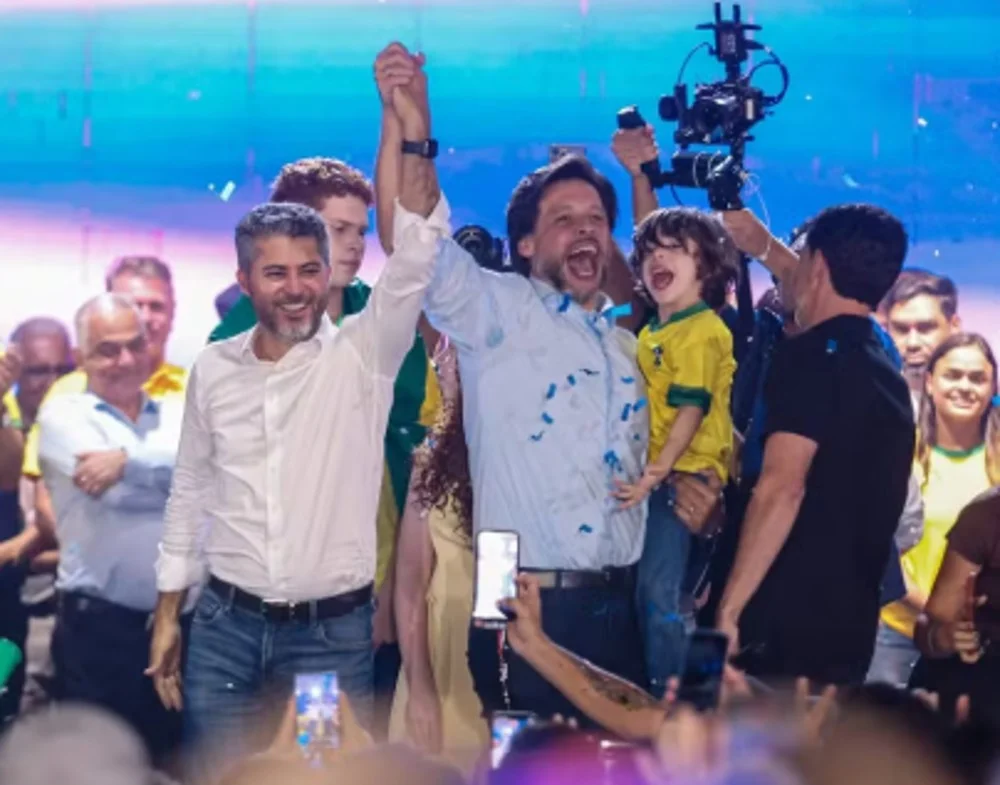 Marcos Rogério anuncia deputado Rodrigo Camargo como vice em evento de pré-candidatura