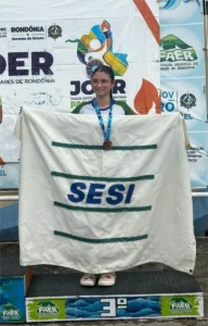 Talento do SESI de Cacoal é convocada para representar Rondônia nos Jogos da Juventude