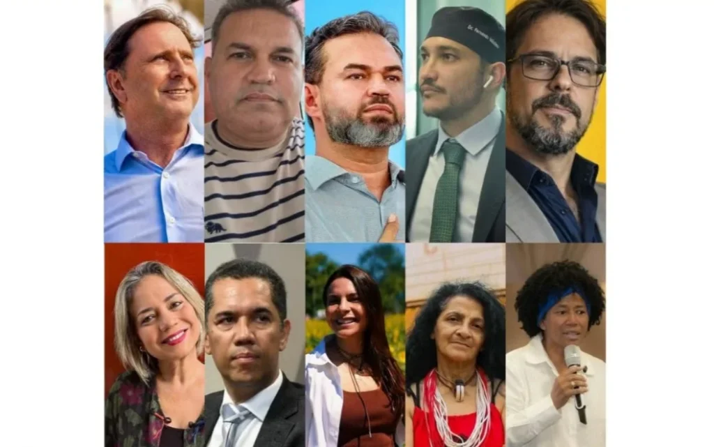 Rondônia tem 10 candidatos ao senado; veja quem tem chances reais de chegar às duas cadeiras em disputa