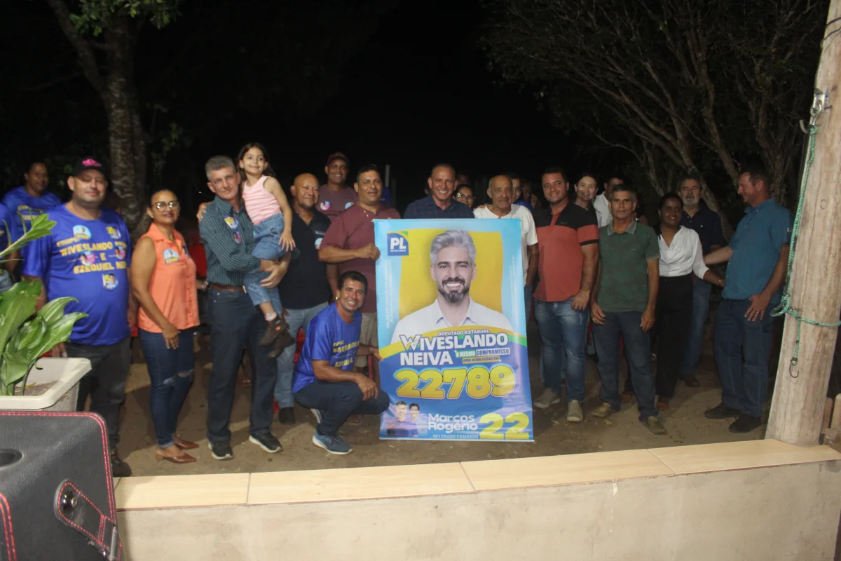 Ezequiel Neiva representa o candidato a deputado estadual Wiveslando Neiva PL na reunião da Linha 6