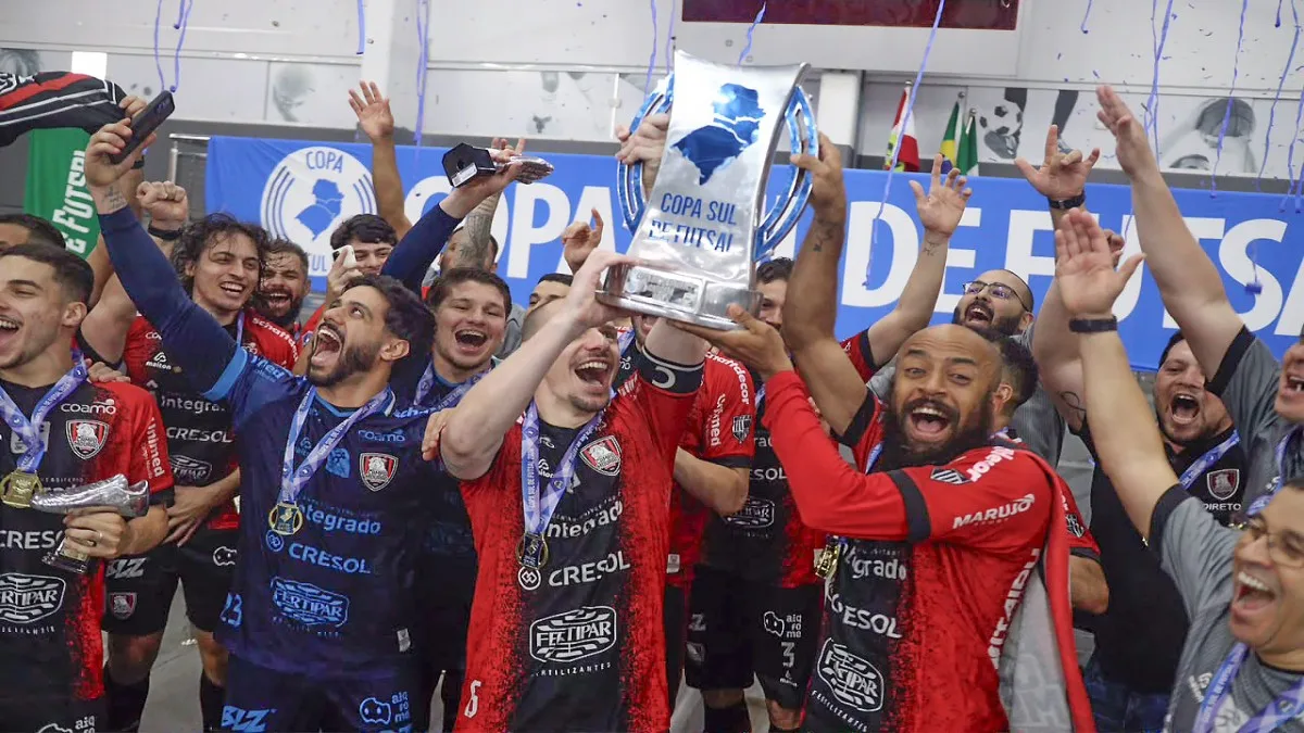 Título da Copa Sul coloca Campo Mourão no caminho da Supercopa e da Libertadores