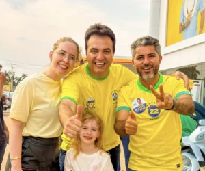 Prefeito Tony Pablo participa de carreata em apoio a Flávio Bolsonaro e reafirma aliança com Marcos Rogério e a bancada da direita em Rondônia